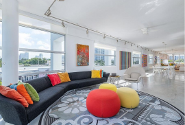 Sophisticated full floor penthouse.