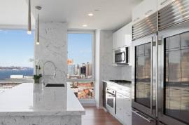 Luxury two-level full-service apartment 