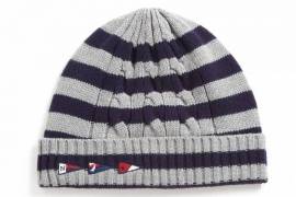 Nautica Men\'s Classic Stripe Beanie Hat