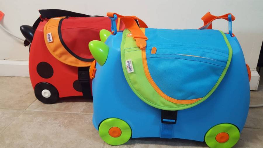 Trunki luggage and saddle
